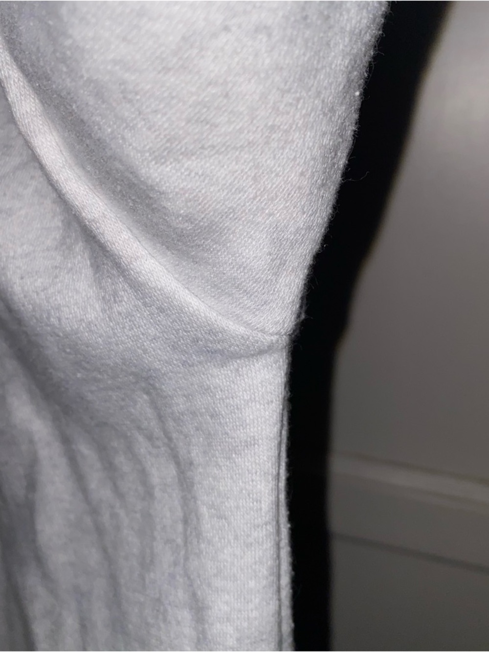 Universal Thread XXL Light Gray Leisure Studio Long Sleeve Fleece Polo Shirt - Picture 8 of 14